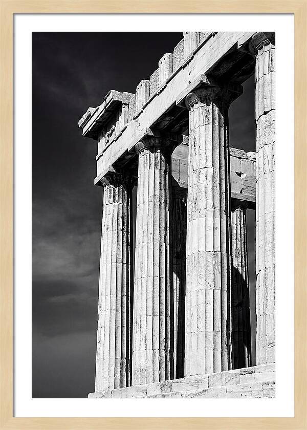 Classical Columns Of The Parthenon