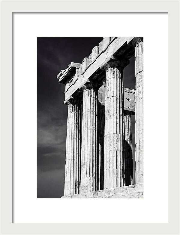 Classical Columns Of The Parthenon