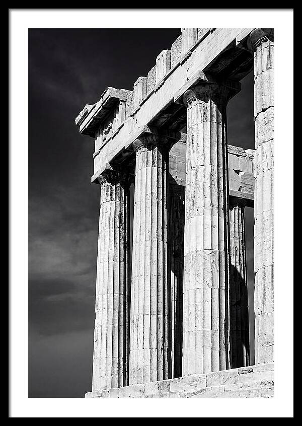 Classical Columns Of The Parthenon