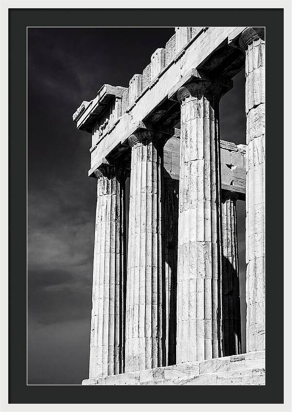 Classical Columns Of The Parthenon