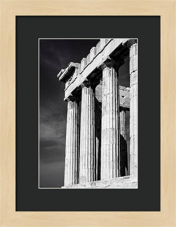 Classical Columns Of The Parthenon
