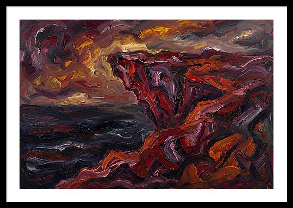 Cliff Edge Sunset
