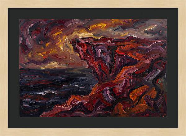 Cliff Edge Sunset