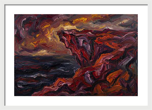 Cliff Edge Sunset