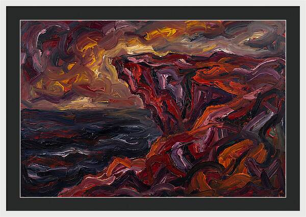 Cliff Edge Sunset