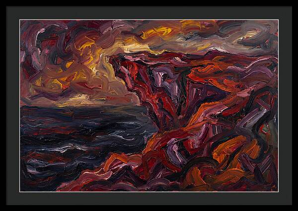 Cliff Edge Sunset