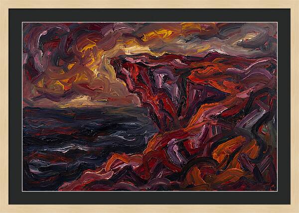 Cliff Edge Sunset