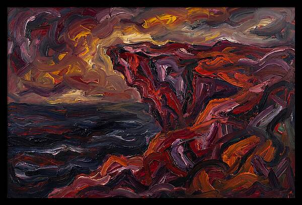 Cliff Edge Sunset