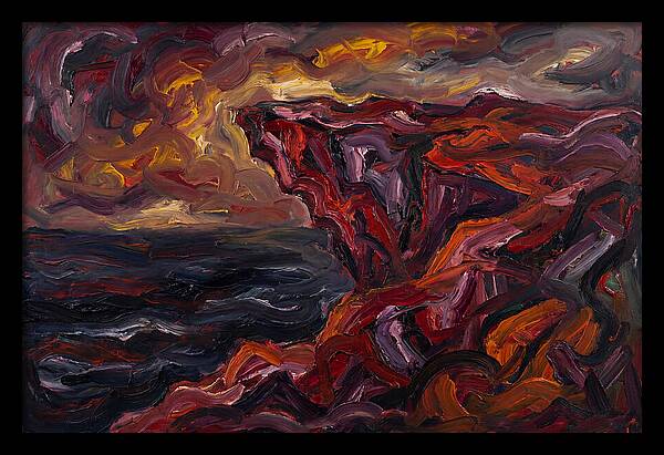 Cliff Edge Sunset