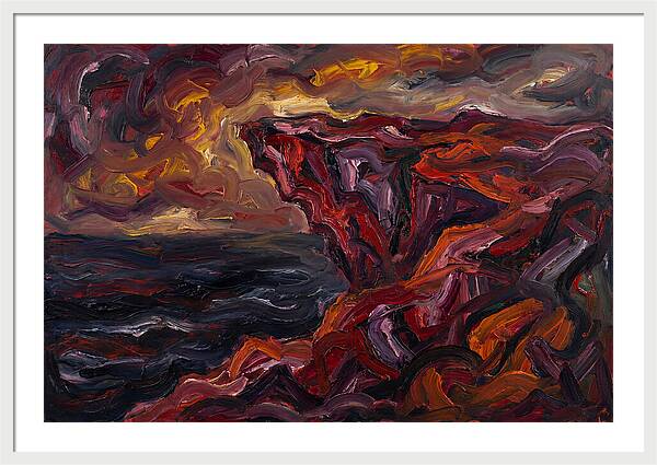 Cliff Edge Sunset