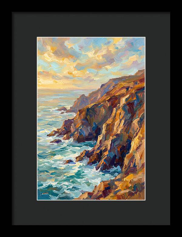 Cliffs Embraced By Twilight