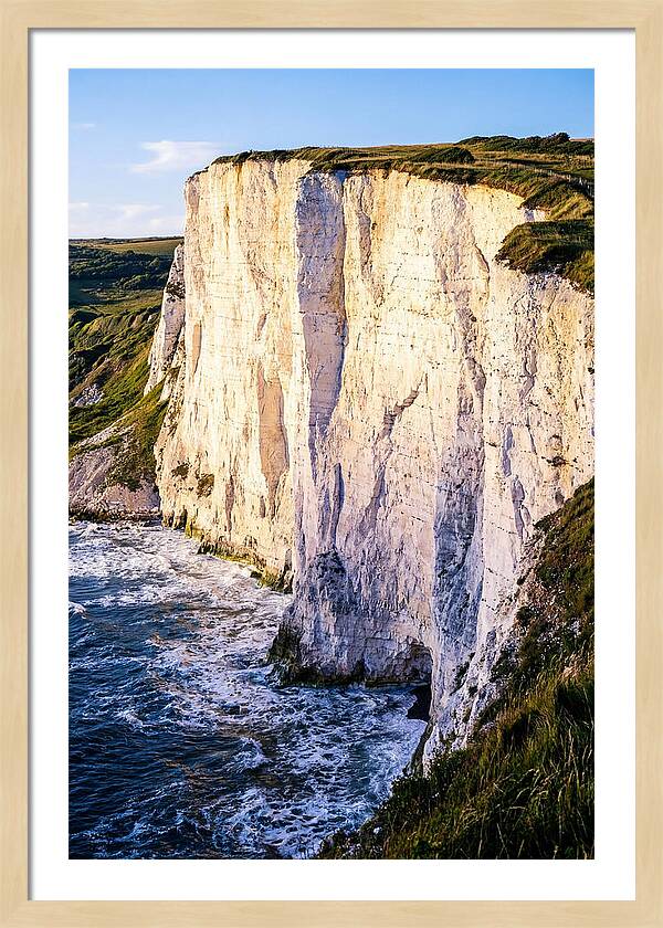 Cliffs Of Dover In Radiant Light