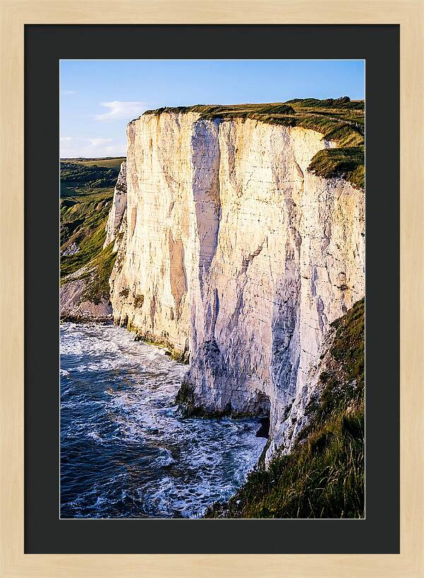 Cliffs Of Dover In Radiant Light