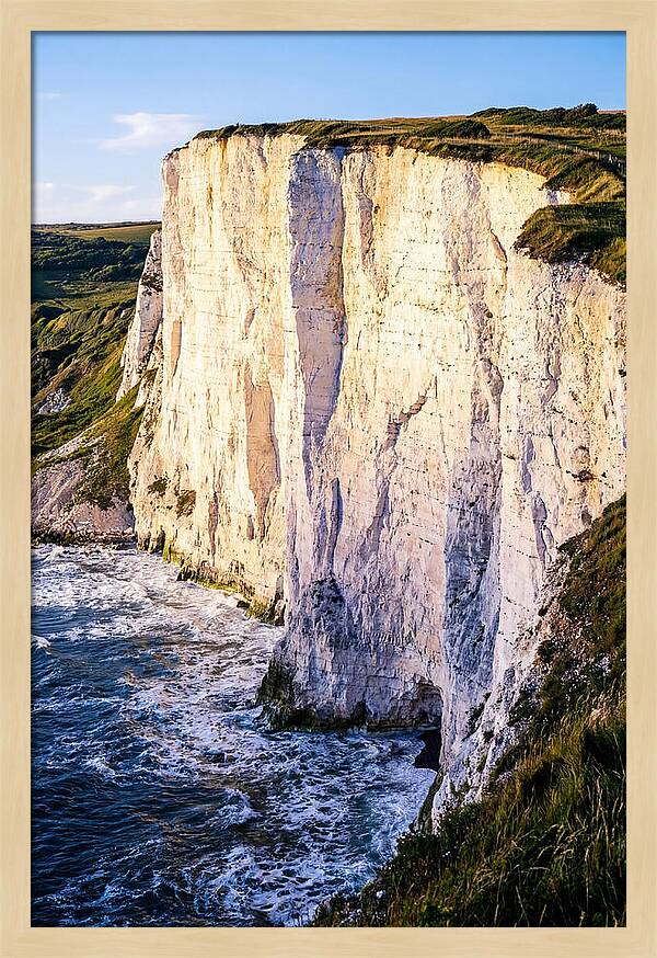 Cliffs Of Dover In Radiant Light