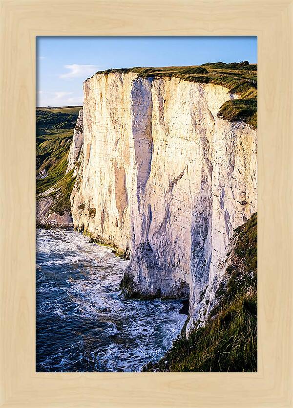 Cliffs Of Dover In Radiant Light
