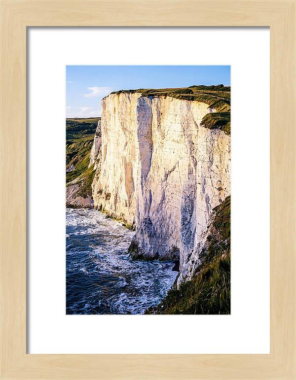 Cliffs Of Dover In Radiant Light