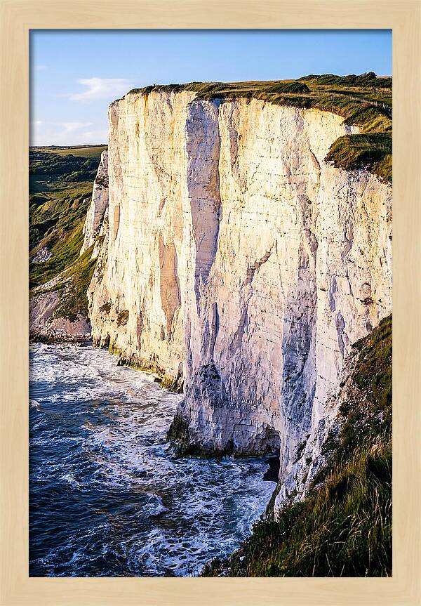Cliffs Of Dover In Radiant Light