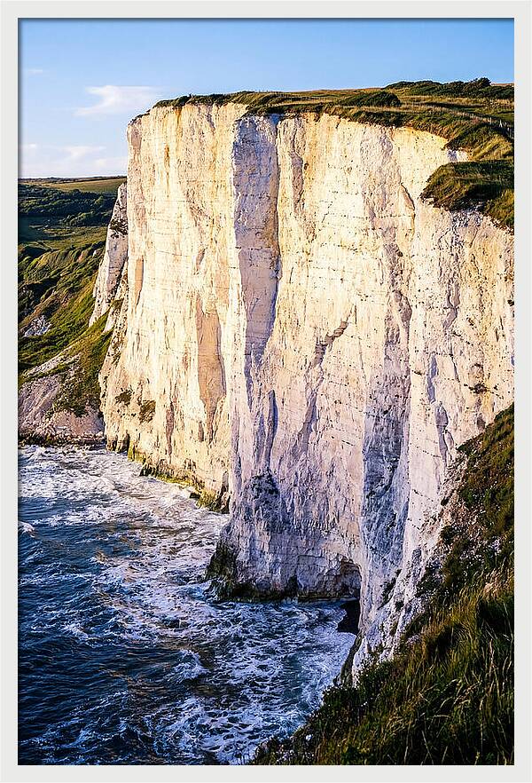 Cliffs Of Dover In Radiant Light
