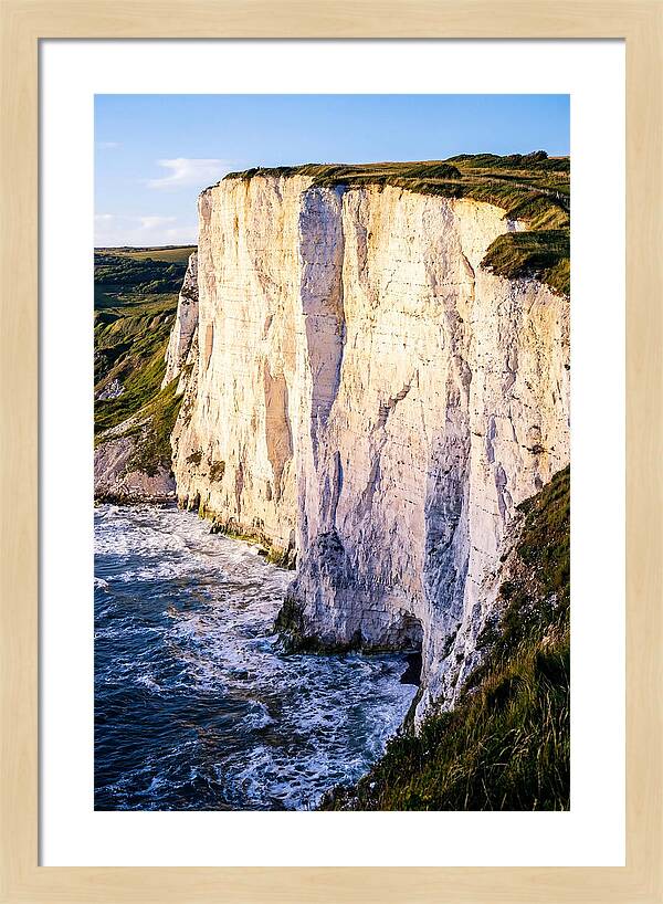 Cliffs Of Dover In Radiant Light