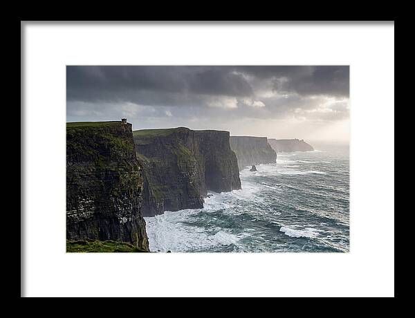 Cliffs Of Moher Along The Coast