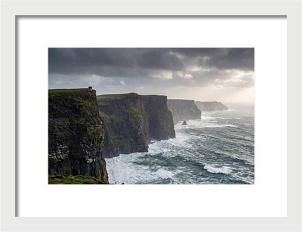 Cliffs Of Moher Along The Coast