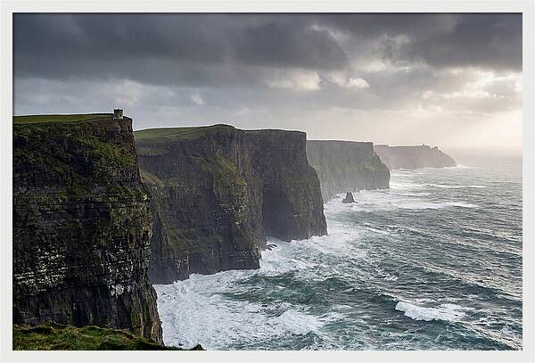 Cliffs Of Moher Along The Coast