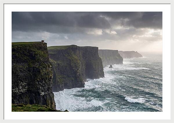 Cliffs Of Moher Along The Coast