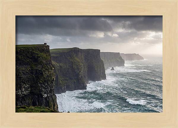 Cliffs Of Moher Along The Coast