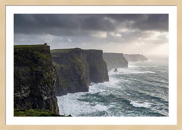 Cliffs Of Moher Along The Coast