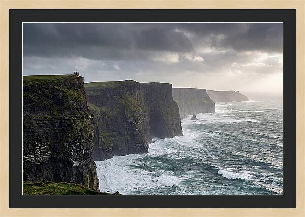 Cliffs Of Moher Along The Coast