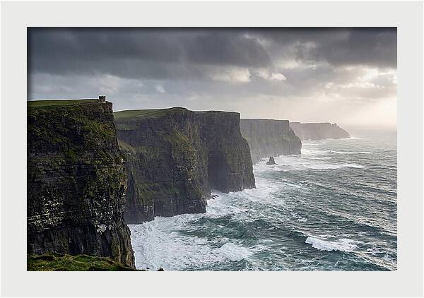 Cliffs Of Moher Along The Coast