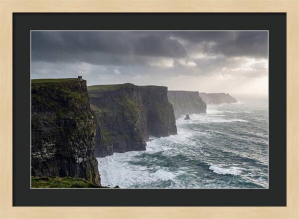 Cliffs Of Moher Along The Coast