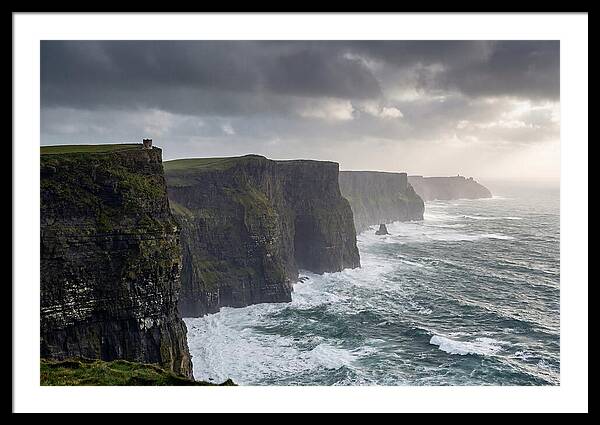 Cliffs Of Moher Along The Coast
