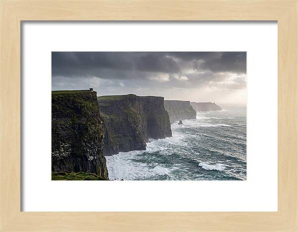 Cliffs Of Moher Along The Coast
