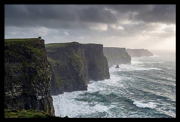 Cliffs Of Moher Along The Coast