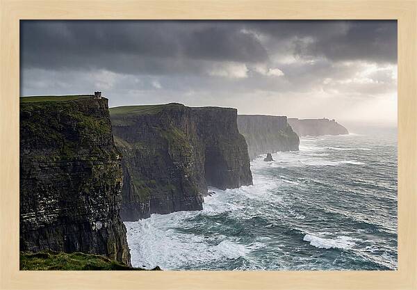 Cliffs Of Moher Along The Coast