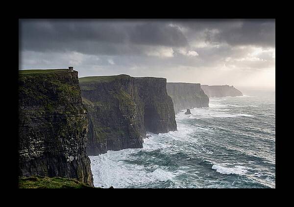 Cliffs Of Moher Along The Coast