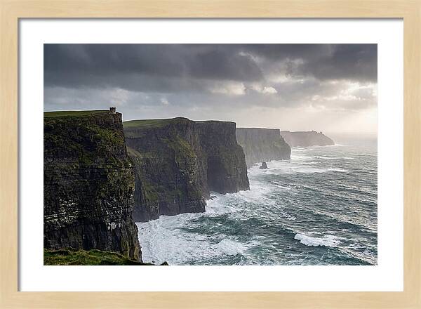 Cliffs Of Moher Along The Coast