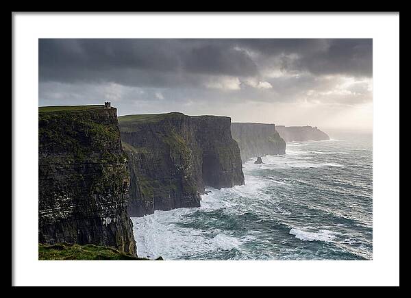 Cliffs Of Moher Along The Coast