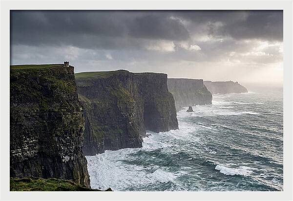 Cliffs Of Moher Along The Coast