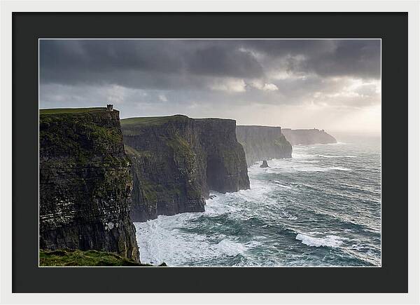 Cliffs Of Moher Along The Coast