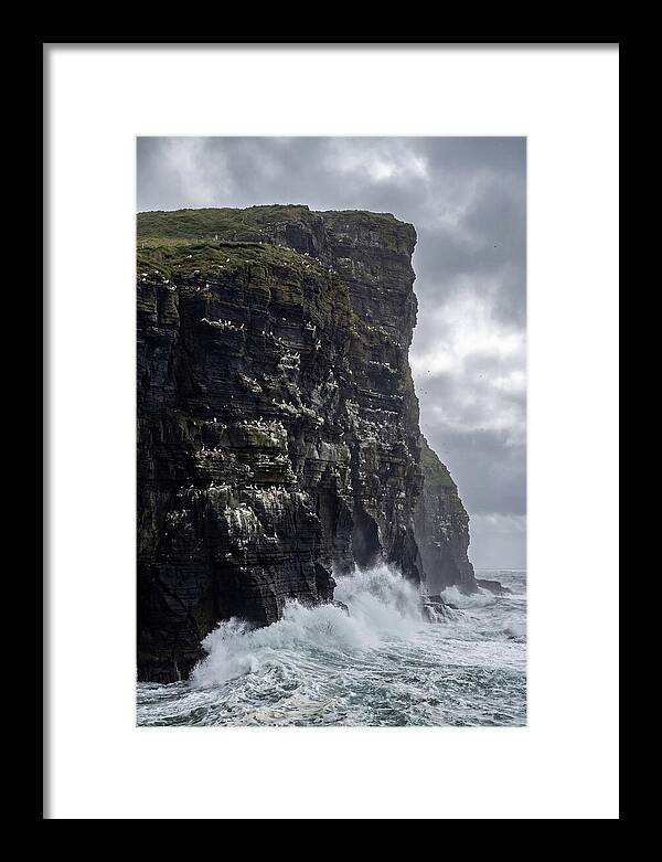 Cliffs Of Moher Under Stormy Skies