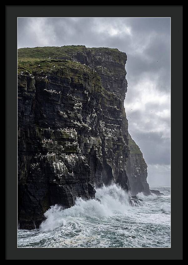Cliffs Of Moher Under Stormy Skies