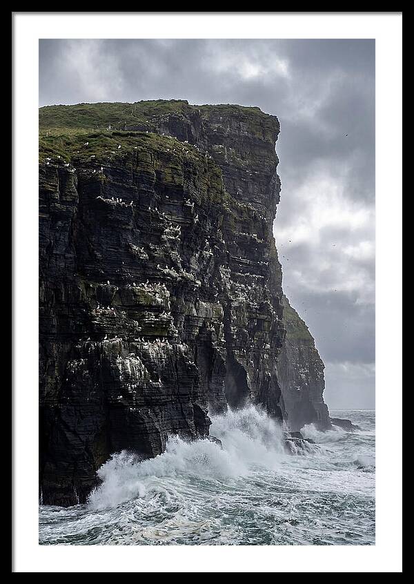 Cliffs Of Moher Under Stormy Skies