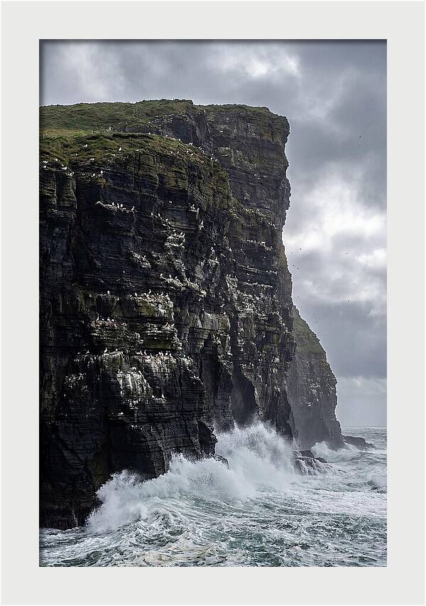 Cliffs Of Moher Under Stormy Skies