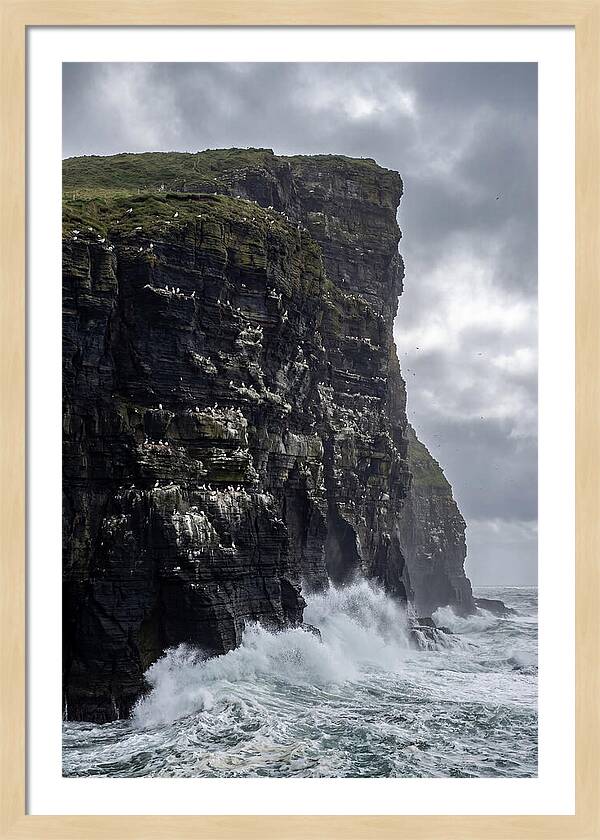 Cliffs Of Moher Under Stormy Skies
