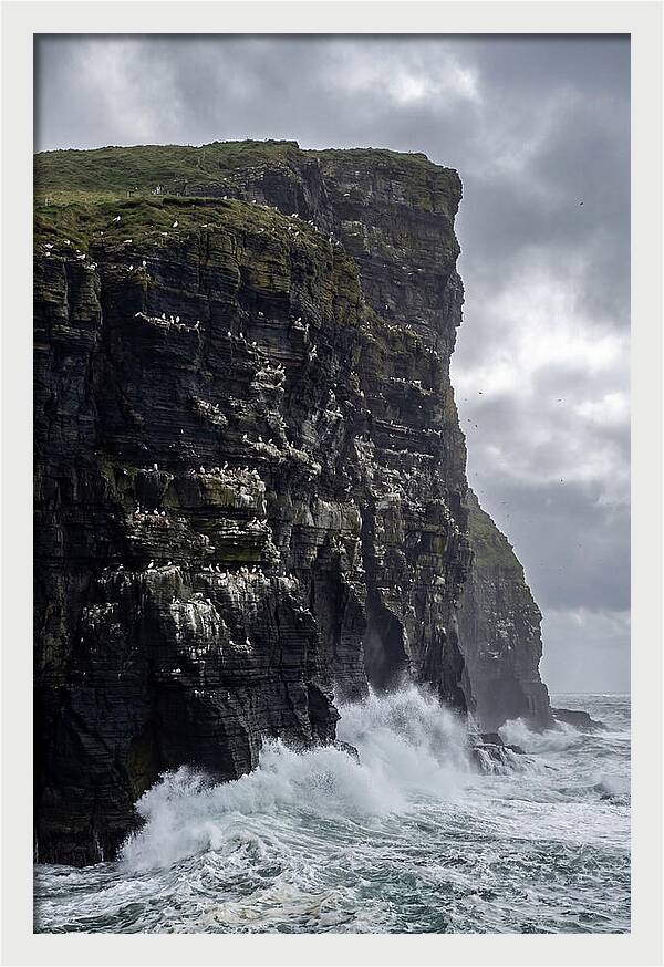 Cliffs Of Moher Under Stormy Skies