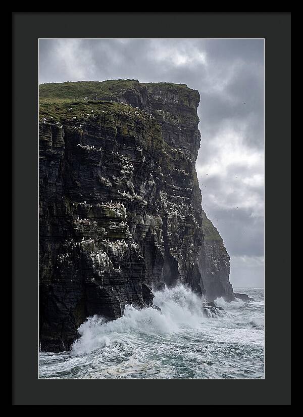 Cliffs Of Moher Under Stormy Skies