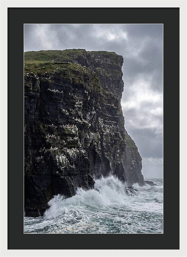 Cliffs Of Moher Under Stormy Skies