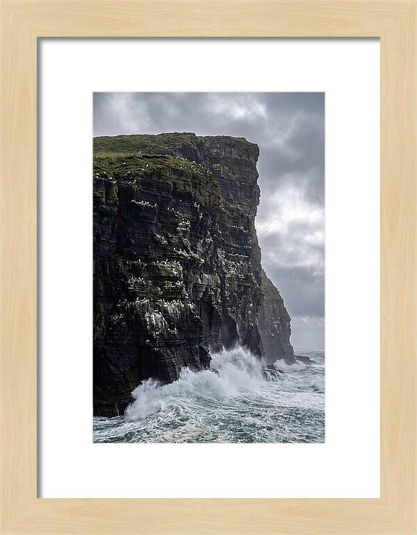 Cliffs Of Moher Under Stormy Skies